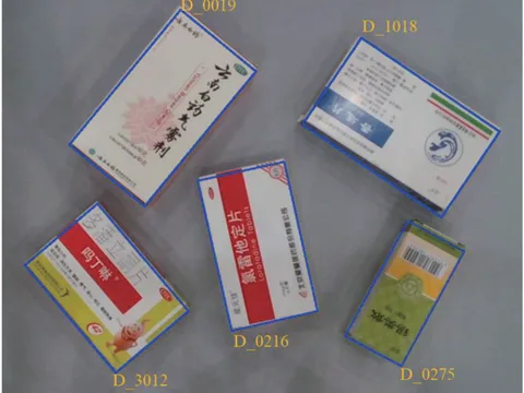 Drug box recognition with a depth camera
